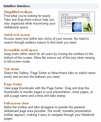 Page 6 of 50 WhiteBoard Software Features Olathe