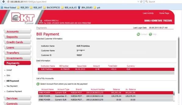 The option of using or not the overdraft limit if necessary for this payment.