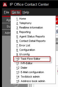Avaya IP Office Contact Center Task Based Guide- Email & Chat Services 47. Return to the Email Flow.