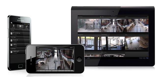 Use the NVMS Mobile client to view and play back live and recorded video from one or multiple cameras, control pan-tilt-zoom (PTZ) cameras, trigger output and events and use the Video push