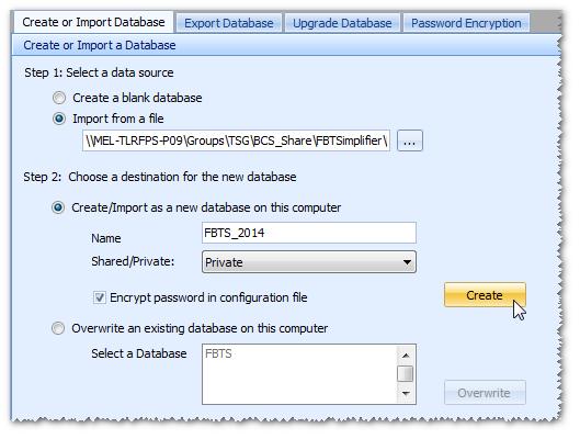 Performing a new installation?: Using the Database Manager to upgrade, backup and restore data How do I backup (export) a database remotely?