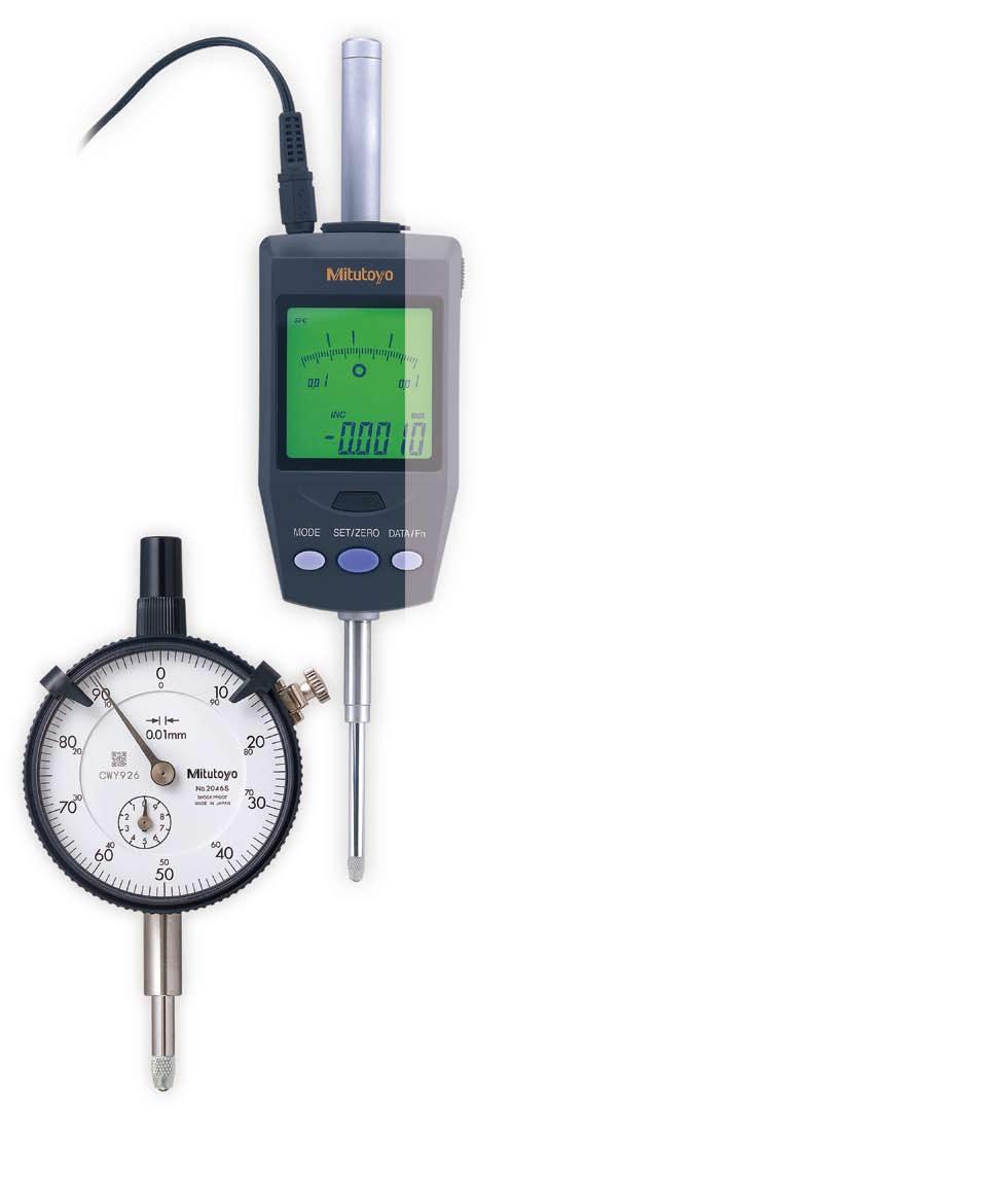 Small Tool Instruments and Data Management ID-H Digimatic Indicators Dial Indicators Dial Test Indicators Dial Indicator Applications and Stands ID-C INDEX Digimatic Indicators ABSOLUTE Digimatic
