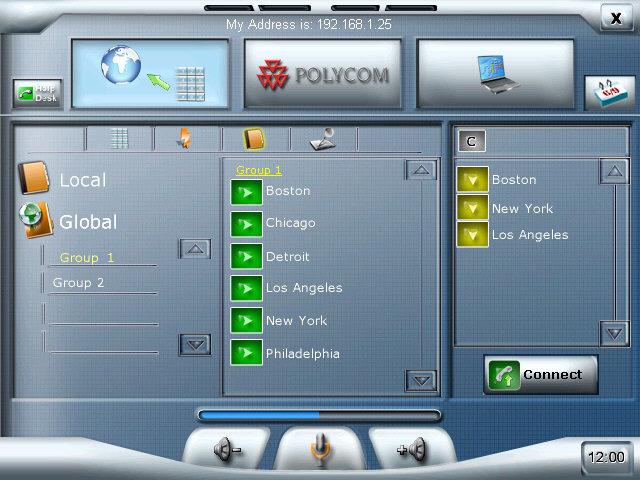 Using the Touch Panel Making Calls Using Meeting Composer Meeting Composer enables you to easily place calls to multiple sites or to Immersive Telepresence sites (which have more than one codec).