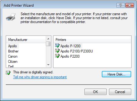 have your printer driver installation media. 6.