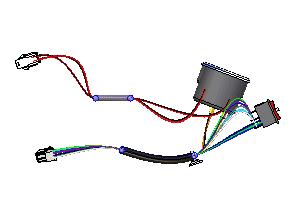 Lesson 4 Activity: Creating a wire harness with Harness Design Change the view orientation Press