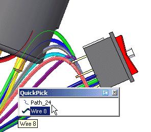 Activity: Creating a wire harness with Harness Design After you have moved these wires, the wire harness