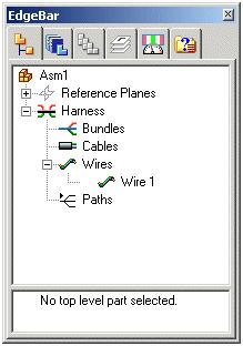 Wire harness design workflow allows you to change the properties for the wire.