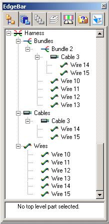 Lesson 3 Wire harness design workflow Tip You can click Save As to specify the name, location, and format for the component and connection documents.