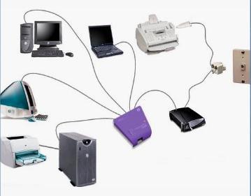 other networking devices that are linked together It defines how nodes are connected to one another in a communication
