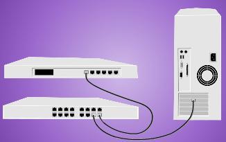 attached to a network A common form of network media is the UTP CAT 5 known as Unshielded