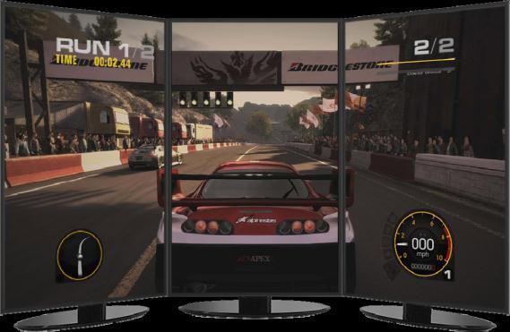 AMD Eyefinity Technology Support up to 6 monitor outputs simultaneously and independently*.