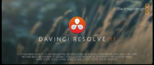 Your camera includes a version of DaVinci Resolve for Mac OS X and Windows so you have a complete solution for shooting and post production!