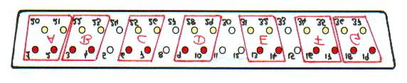 ** Example: 10, B2, R4 means the black wire of 10 goes into the 2 nd slot and the red wire goes into the 4 th slot.