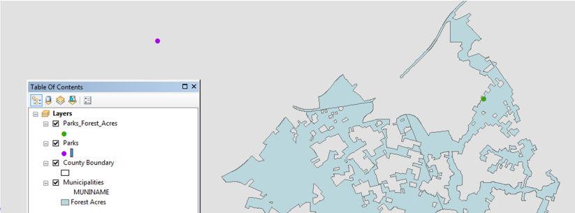 Export the Selected Parks as a Shapefile TASK 1. Export the selected parks from the TOC a.