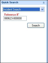 Incidents In order to find existing incidents in the system, use the
