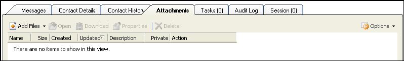 Attachments: The SRM allows you to attach files to incidents.