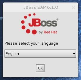 CHAPTER 3. INSTALLATION Figure 3.2. JBoss EAP 6.1.0 Install - First Step 4.