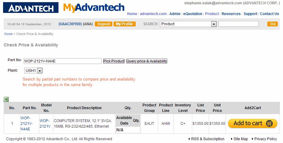 You can also add the product to your cart from this page by clicking on the Add to Cart button.