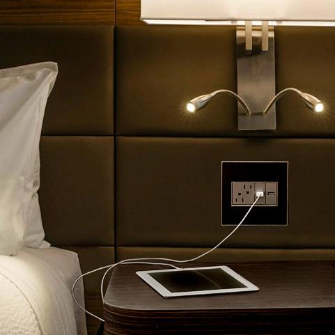 83% of hotel guests are frustrated when there isn t access to power directly by them in the