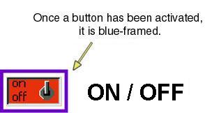 On/Off mode It is used to program a channel in set "On" mode as long as the scene is activated. "On" mode is activated (set position : 100%) by clicking left-clicking.