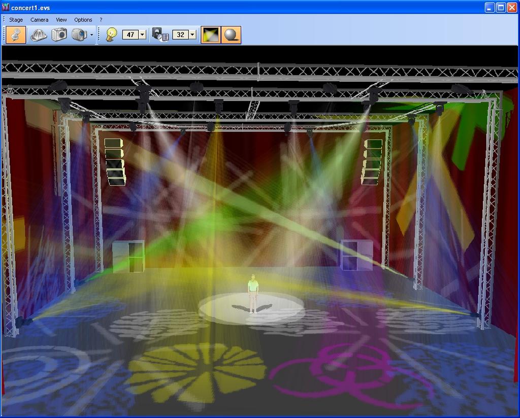 1 Preface The 3D Visualizer provides a 3D real-time visualization of a stage.