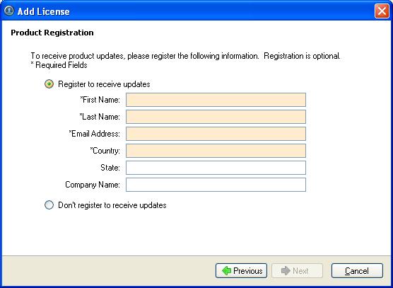 Avigilon Control Center Server User Guide Figure C. Product Registration page 6.