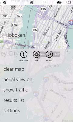 To find a location on the map 1 Touch Start applications Maps. 2 On the Maps screen, touch search.