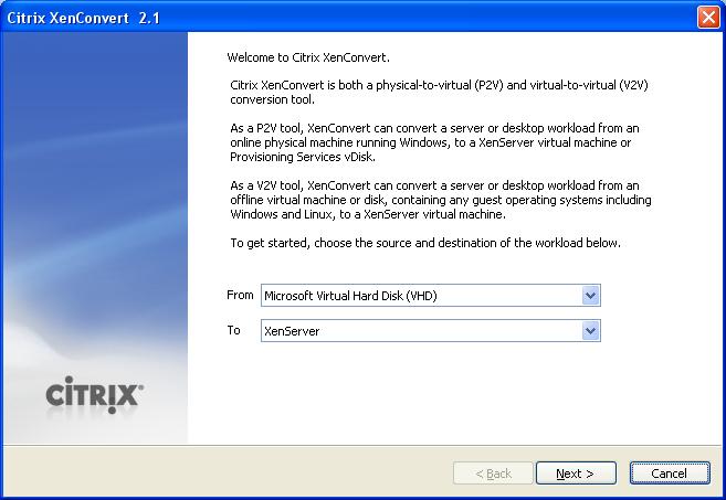 15 Section 3: Using Citrix Evaluation Virtual Appliances with XenServer Citrix makes Evaluation Virtual Appliances (EVAs) available for several products, including XenApp, Citrix Essentials for