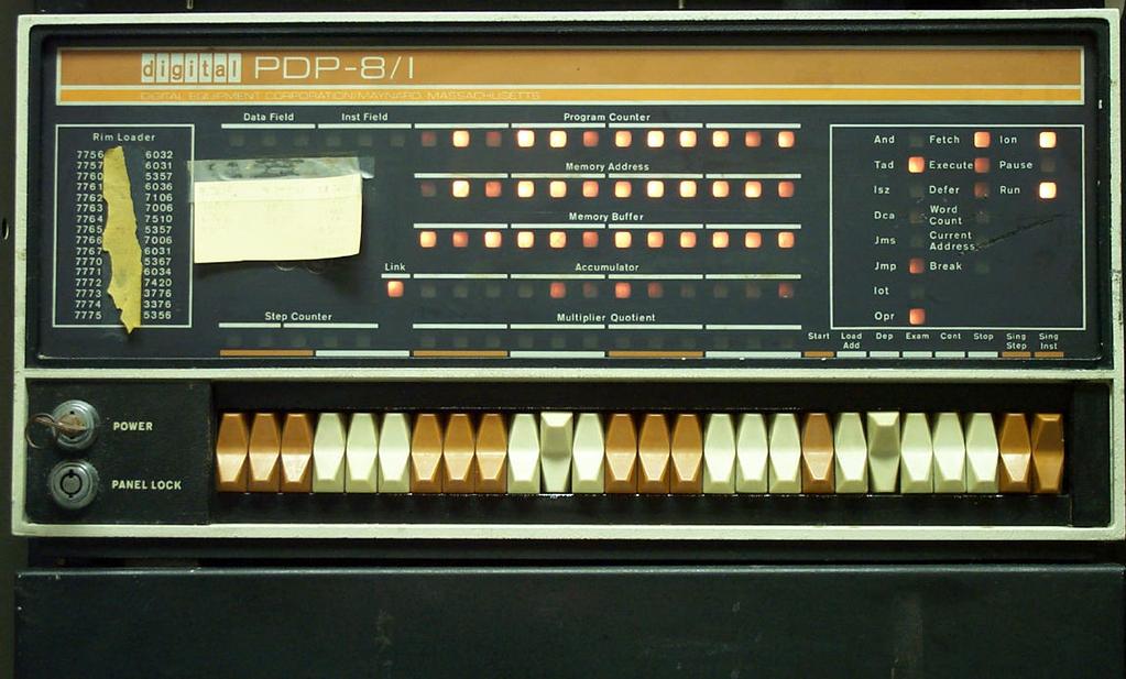DEC PDP-8 OS: many: ranging from primitive to interesting (a multi-user timesharing system; a