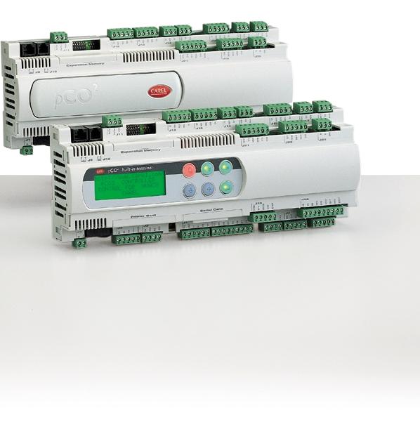 uts -used ma, pco ure Wide range ac/dc built-in The control range of the pco controllers series includes 3 "families" of products (pco 2, pco 1, pco B - pco C ), allowing the right controller for