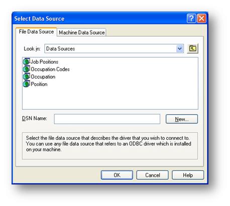 Linking Choice List to a Database 1. On the Attributes tab, select the From database button in the Data Source section. 2. In the Database Choices section, click the Modify button.