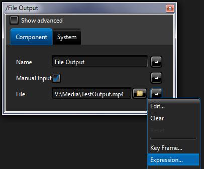 Designing a Blueprint Output Components There are different output components available, from the basic single file File Output component to the more specialized HLS and Smooth Streaming output