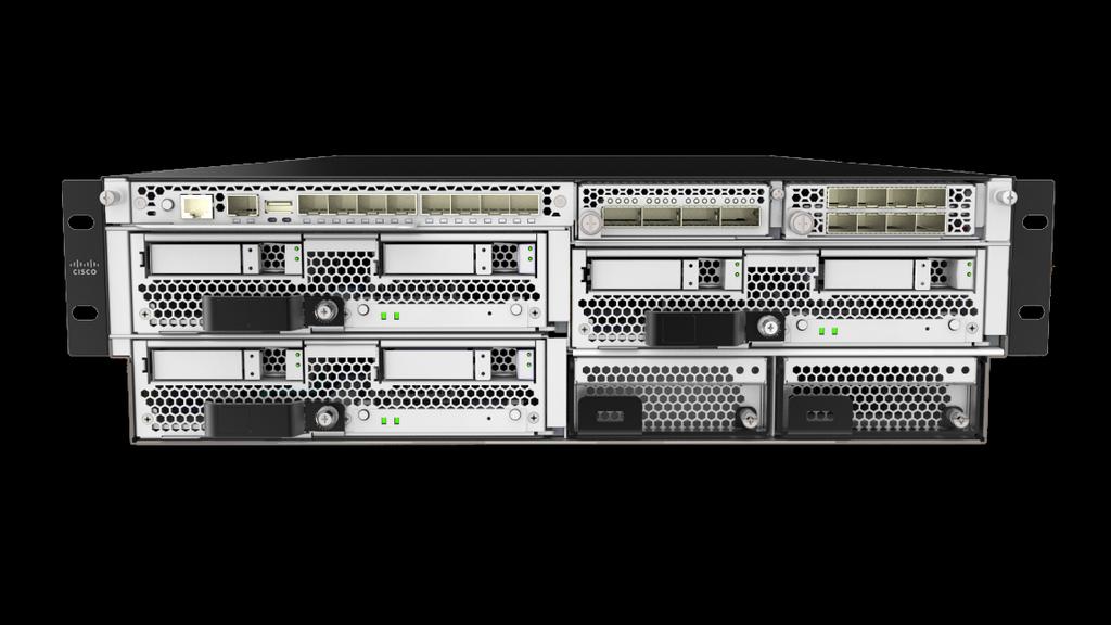 Firepower 9300 High-end Platform Supervisor Application deployment and orchestration Network attachment and traffic distribution Clustering base layer for ASA/FTD Network Modules 10GE, 40GE, and