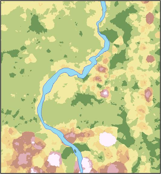 Suitability Modeling and GIS Methods Using Raster GIS techniques: Relies heavily map algebra\overlays Easy to reclass data to suitability or preference scales Can provide yes/no,