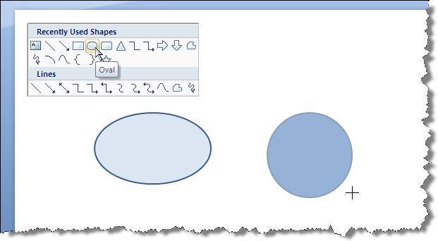 Adding Graphics to Your Presentation Drawings Drawn objects begin as shapes.