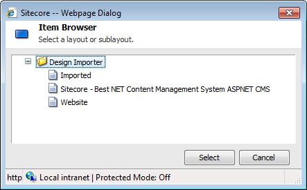 In the Design Importer, in the Tools group, click Remap and the URL Remapper opens. 2.