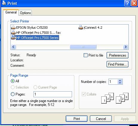 Choose Selected Text from Print Text on the Document Menu.