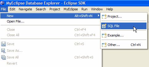 5.2 SQL Editing and Snippet Execution The Database Explorer tool set includes a smart SQL Editor.