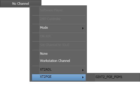 USER MANUAL IPDirector 6.57 Database Explorer When a channel is assigned to an application, the Player icon in the Channel Explorer window changes from to.