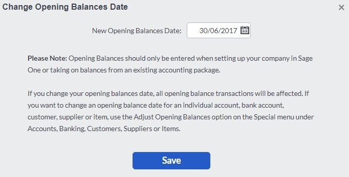 your trial balance date Scroll down and click Update and Continue 8.