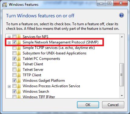1.4.2 Latest Drivers Figure 1-3 Windows Features The Advantech SNMP Subagent requires the latest Advantech drivers including the following.