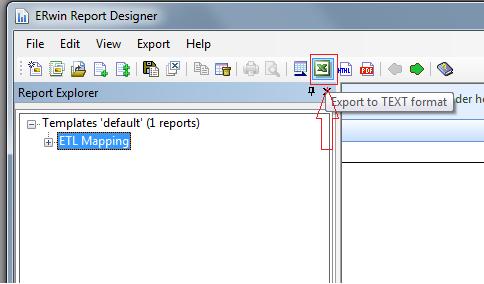 Data Model Reporting 14. Cick OK. The report template is added to erwin Report Designer. 15.