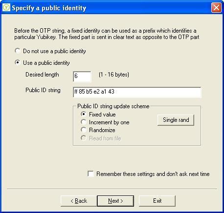 The AES Key upload functionality requires the YubiKey Public ID aka public identity (first 12 modhex characters of the OTP also known as YubiKey prefix) to start with "vv".