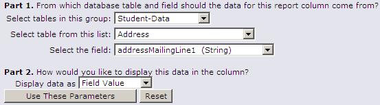 You now must select the field from the new table to display in your new column: Once you select the field (e.g.