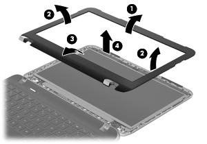 Display panel Description Spare part number 11.6-in, LED, HD, BrightView SVA display panel 668353-001 Before removing the display panel, follow these steps: 1. Shut down the computer.