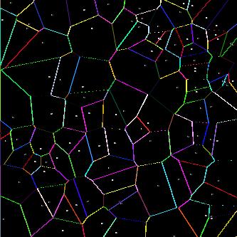 Voronoi diagrams Voronoi diagram is a mapping transforming every point p in database to the polygon