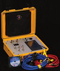 The test set can also be used in a laboratory environments to calibrate Altimeters, Airspeeds and ADC s in maintenance shops or in harsh hangar environments.