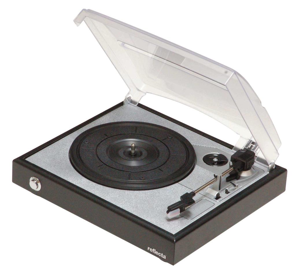 USB Record Player LP-PC Save your records easily and quickly into the digital era - Digitizing your LP and single records is a piece of cake reflecta presents the model LP-PC.