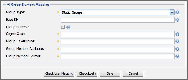 In LDAP a static group would be captured in an entry with an Object class groupofuniquenames that contains one or more uniquemember attributes.