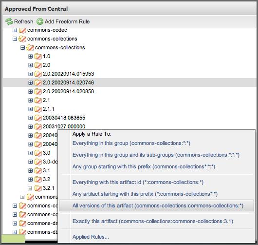 Repository Management with Nexus 226 / 420 Figure 10.